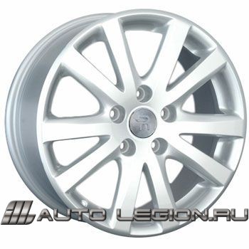 серебристый полностью полированный